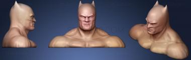 3D model Batman Bust V2 (STL)